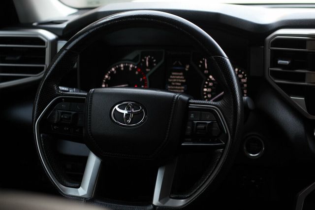 2024 Toyota Tundra 4WD ONE OWNER 4WD SR5 CREWMAX W/ TSS/TRD PREMIUM PKG, LEATHER - 23045680 - 27