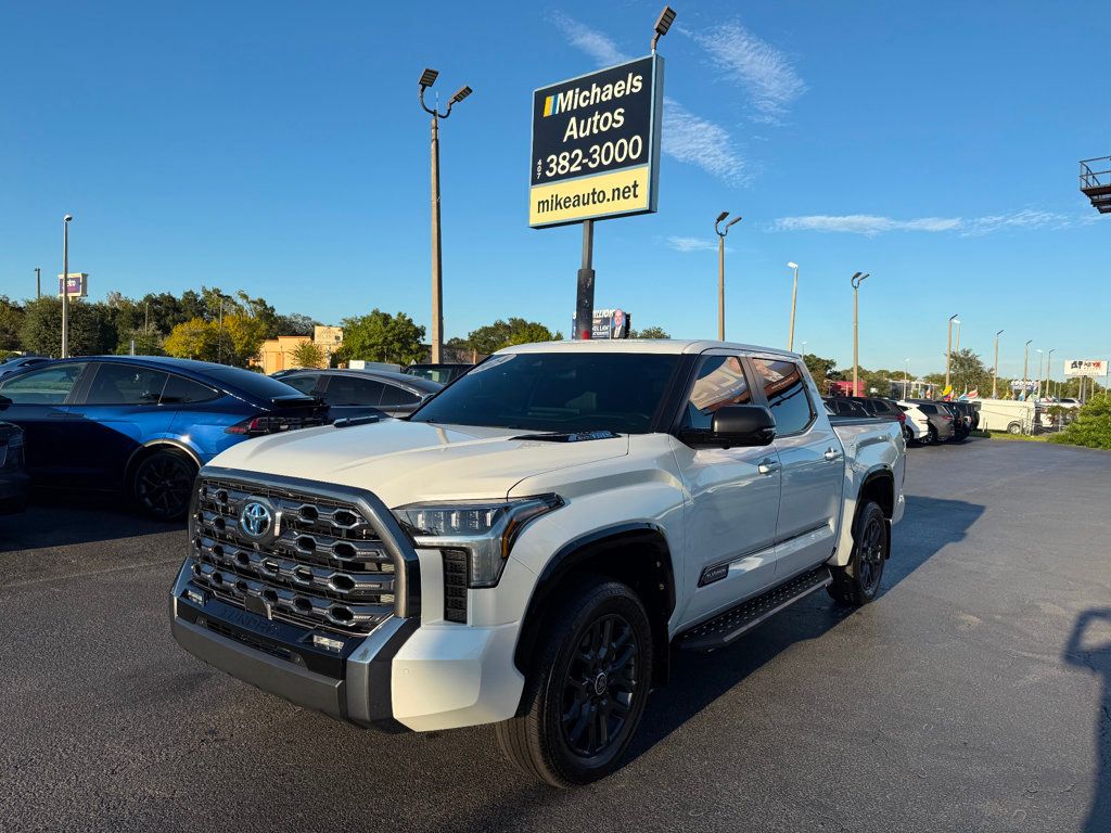 2024 Toyota Tundra 4WD Platinum Hybrid CrewMax 5.5' Bed - 22934932 - 0