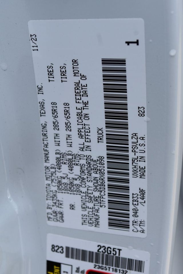 2024 Toyota Tundra 4WD TRD Pro Hybrid CrewMax 5.5' Bed - 22962356 - 29