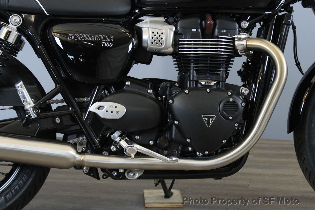 2024 Triumph Bonneville T100 One Owner, 764 Miles - 22401588 - 15
