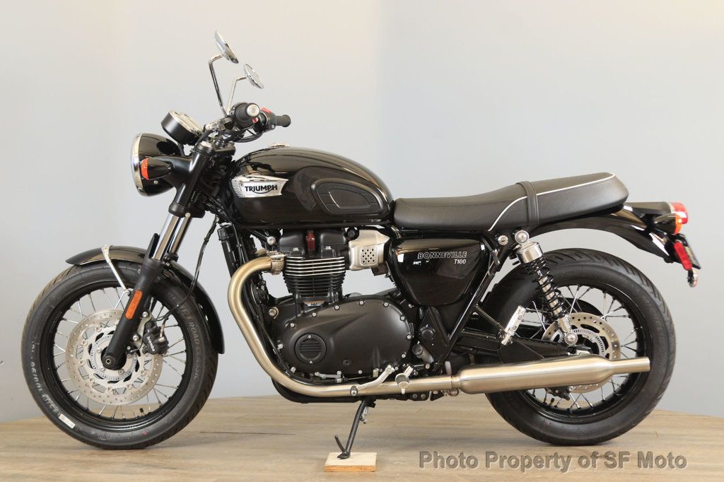 2024 Triumph Bonneville T100 Only 800 miles TOTAL - 22401588 - 3