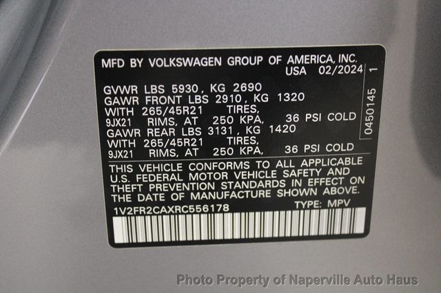 2024 Volkswagen Atlas 2.0T SEL Premium R-Line 4MOTION - 22940206 - 53