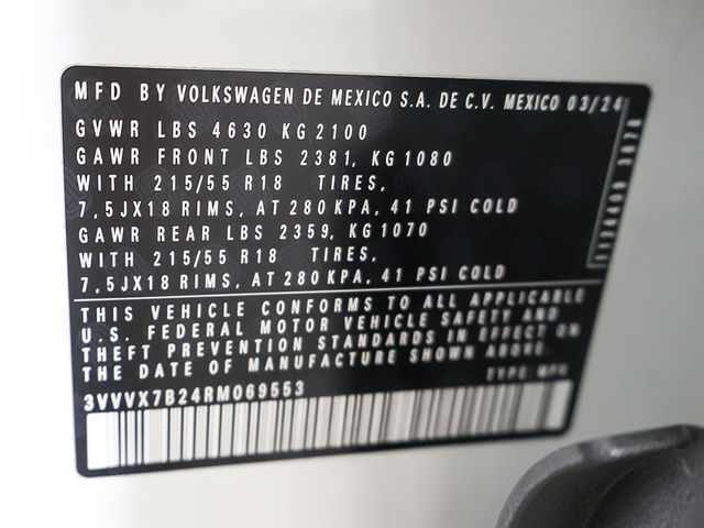 2024 Volkswagen Taos SE 4MOTION - 23036660 - 53