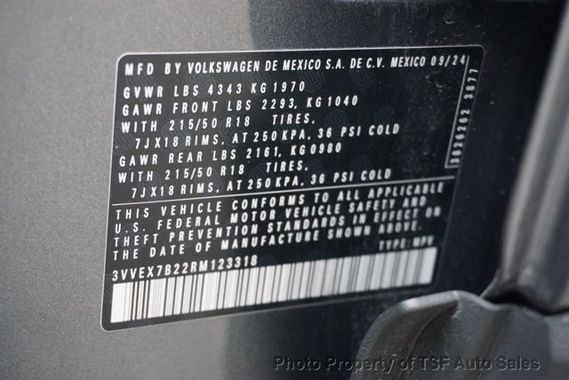 2024 Volkswagen Taos SE PANORAMIC ROOF CARPLAY REAR CAMERA LANE/BLIND SPOT ASSIST  - 22942309 - 29