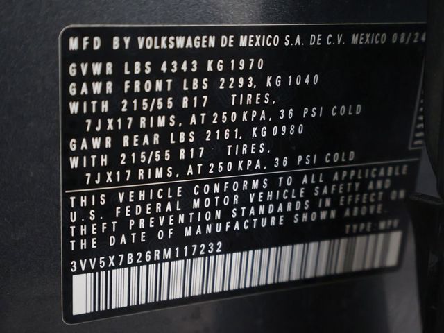 2024 Volkswagen Taos S FWD - 23058914 - 47