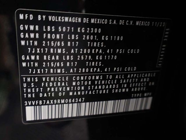 2024 Volkswagen Tiguan 2.0T S 4MOTION - 23067406 - 49