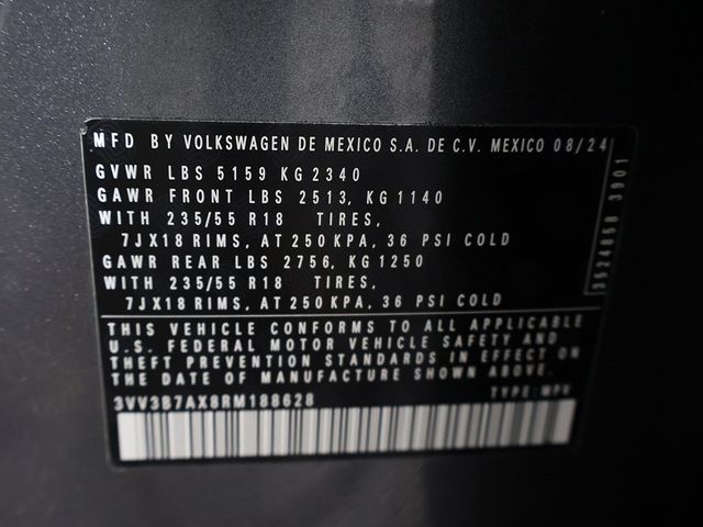 2024 Volkswagen Tiguan 2.0T SE FWD - 22943628 - 54