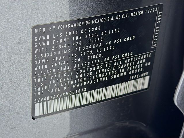 2024 Volkswagen Tiguan 2.0T SEL R-Line 4MOTION - 22951188 - 32