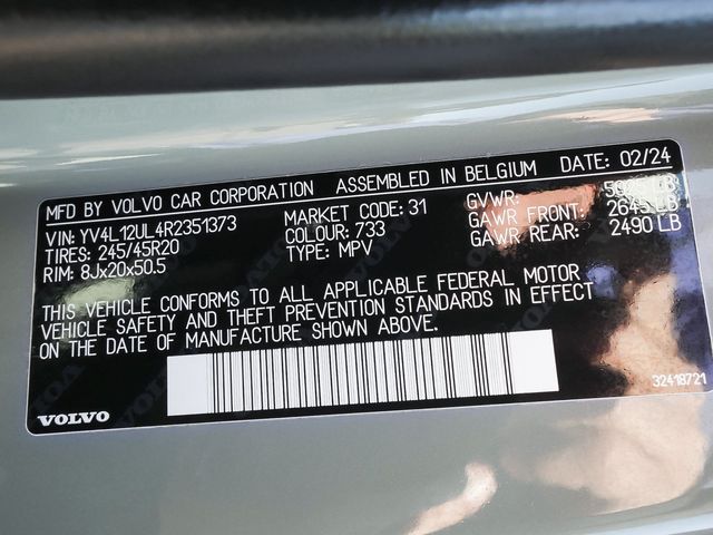 2024 Volvo XC40 B5 Plus Dark - 23097841 - 15