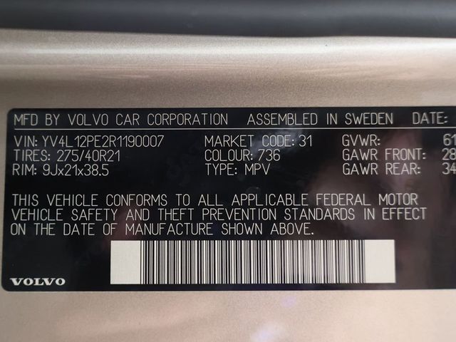 2024 Volvo XC90 B5 AWD Plus Bright Theme 7P - 23051872 - 61