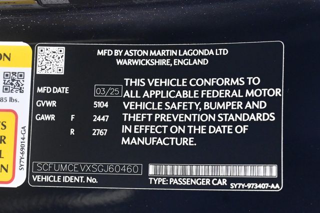 2025 Aston Martin Vanquish V12 - 22957360 - 35