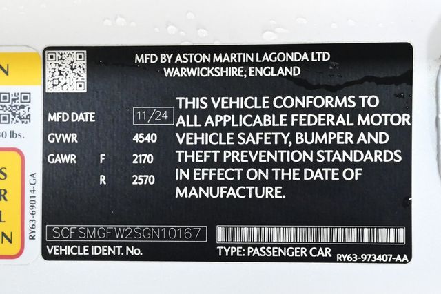 2025 Aston Martin Vantage Coupe - 22975138 - 26