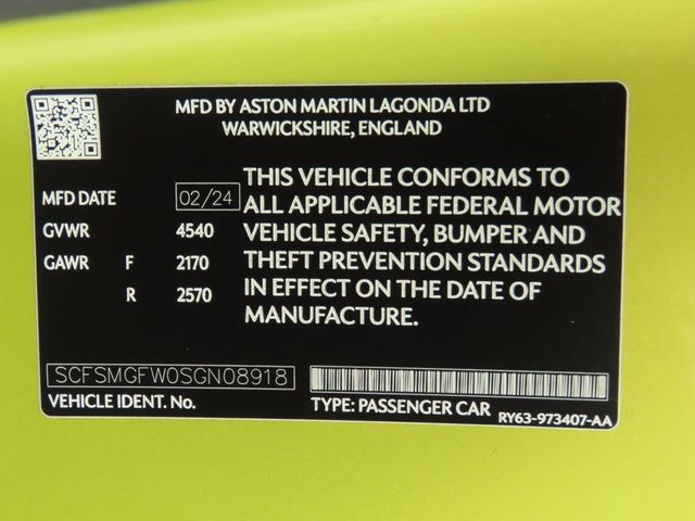 2025 Aston Martin Vantage Coupe - 22721603 - 30