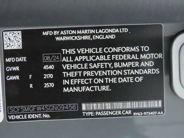 2025 Aston Martin Vantage Coupe - 22951526 - 31