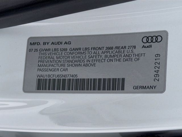 2025 Audi A5 Premium 2.0 TFSI quattro - 23026806 - 31