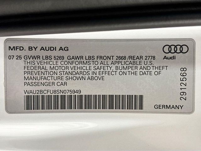 2025 Audi A5 Premium Plus 2.0 TFSI quattro - 23059222 - 23