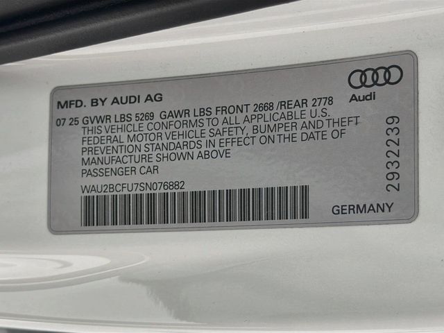 2025 Audi A5 Premium Plus 2.0 TFSI quattro - 23086530 - 31