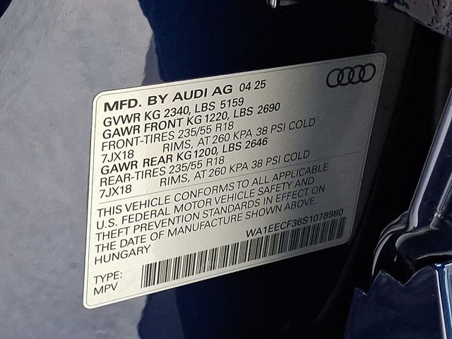 2025 Audi Q3 S line Premium Plus 45 TFSI quattro - 22956569 - 24