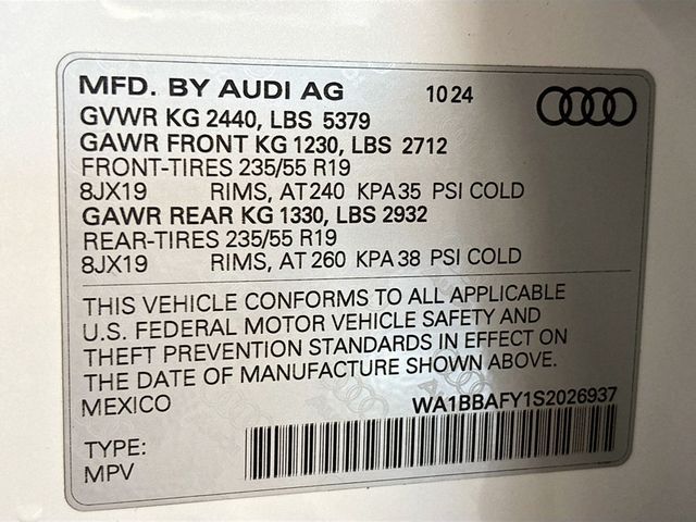 2025 Audi Q5 40 Premium Plus - 22993535 - 19
