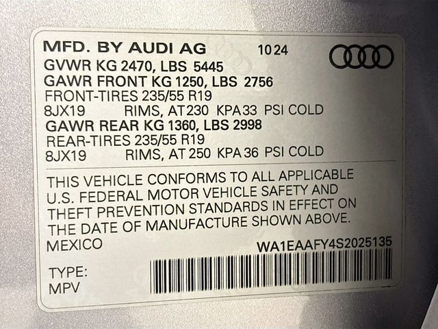 2025 Audi Q5 45 S line Premium Plus - 22993511 - 19