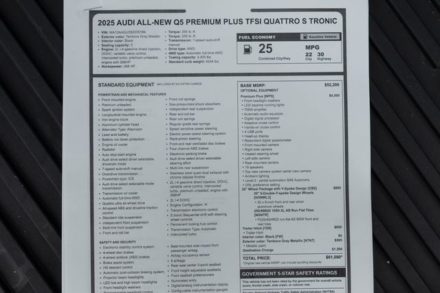 2025 Audi Q5 Premium Plus 2.0 TFSI quattro - 23001004 - 52