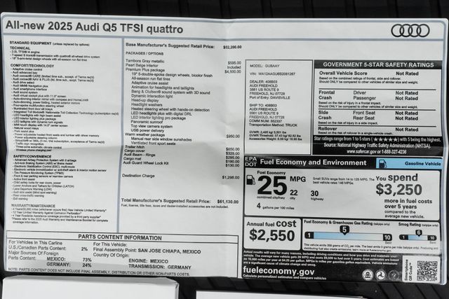 2025 Audi Q5 Premium Plus 2.0 TFSI quattro - 23092151 - 55