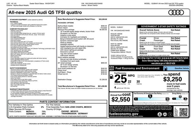2025 Audi Q5 Premium Plus 2.0 TFSI quattro - 23088245 - 12