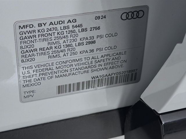 2025 Audi Q5 S line Premium 45 TFSI quattro - 22985964 - 31