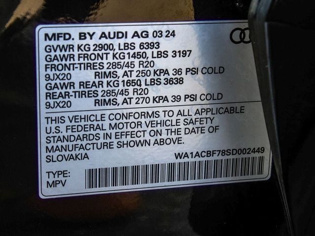 2025 Audi Q7 45 Premium - 23076608 - 13