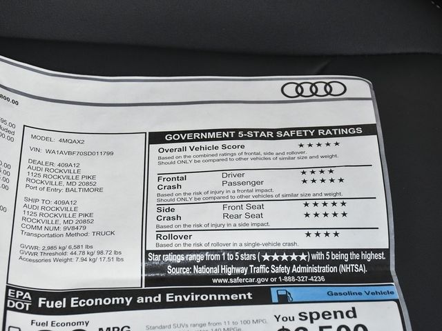 2025 Audi Q7 55 Premium - 22946093 - 87