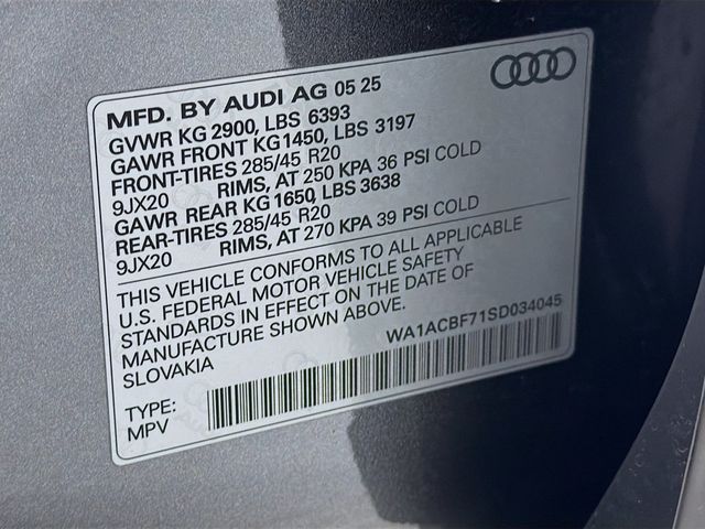 2025 Audi Q7 Premium 45 TFSI quattro - 22979683 - 35