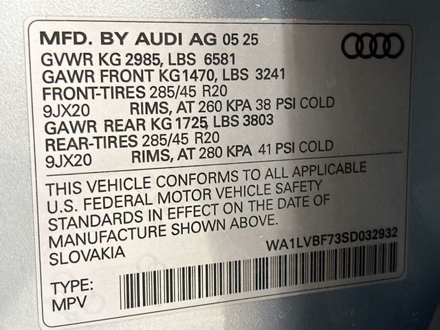 2025 Audi Q7 Premium Plus 55 TFSI quattro - 23034846 - 23