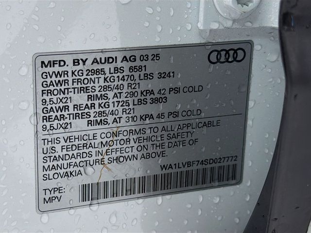 2025 Audi Q7 Premium Plus 55 TFSI quattro - 22947071 - 34