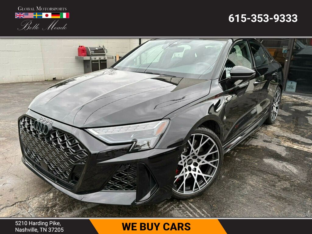 2025 Audi RS 3 RS3-DesignPkg/SonoPremiumAudio/CarbonAtlasInlays/PushButtonStart - 22970288 | Video 1