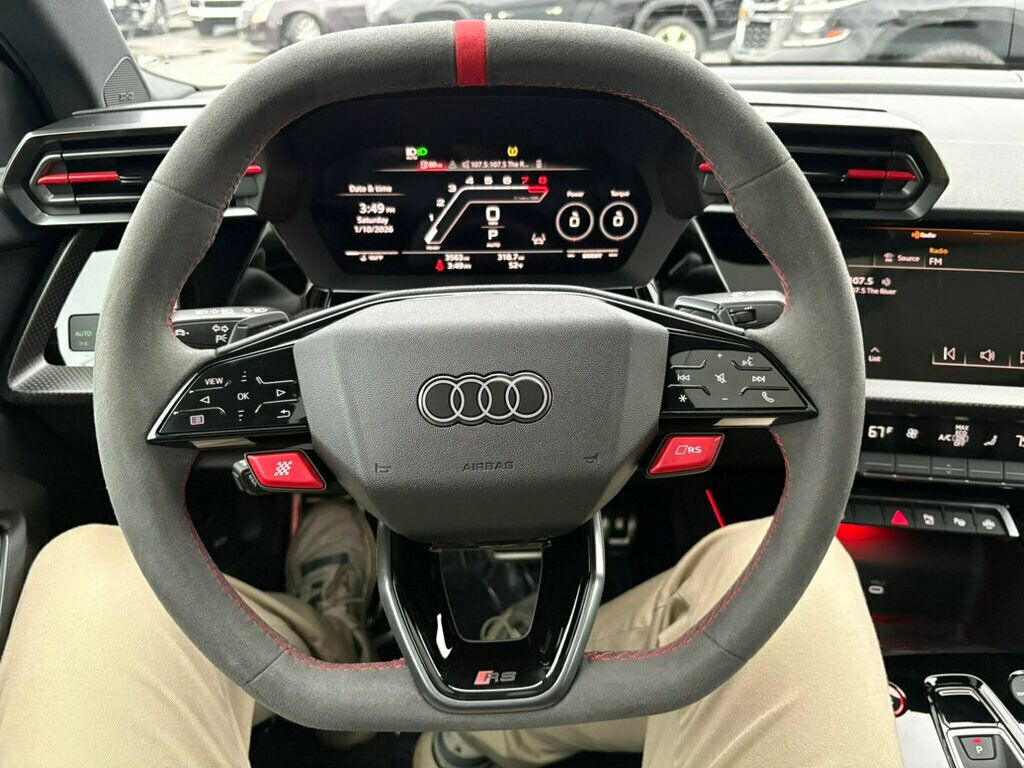 2025 Audi RS 3 RS3-DesignPkg/SonoPremiumAudio/CarbonAtlasInlays/PushButtonStart - 22970288 - 21