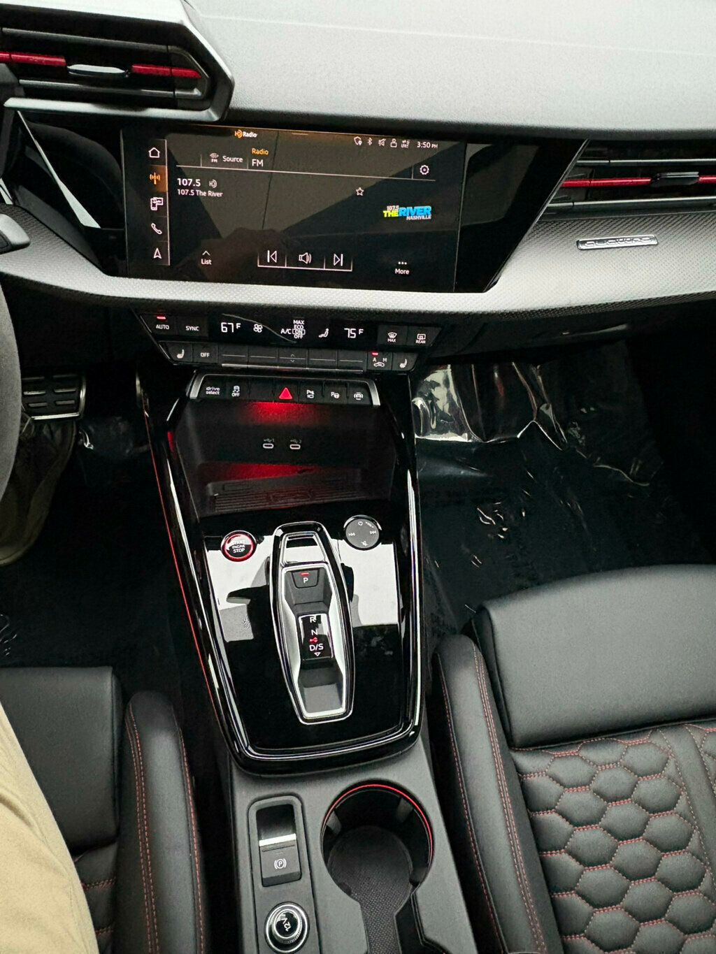 2025 Audi RS 3 RS3-DesignPkg/SonoPremiumAudio/CarbonAtlasInlays/PushButtonStart - 22970288 - 22