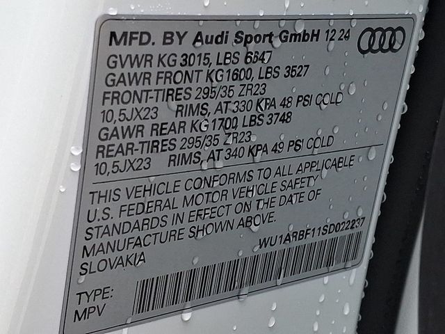 2025 Audi RS Q8 performance 4.0 TFSI quattro - 22961330 - 26