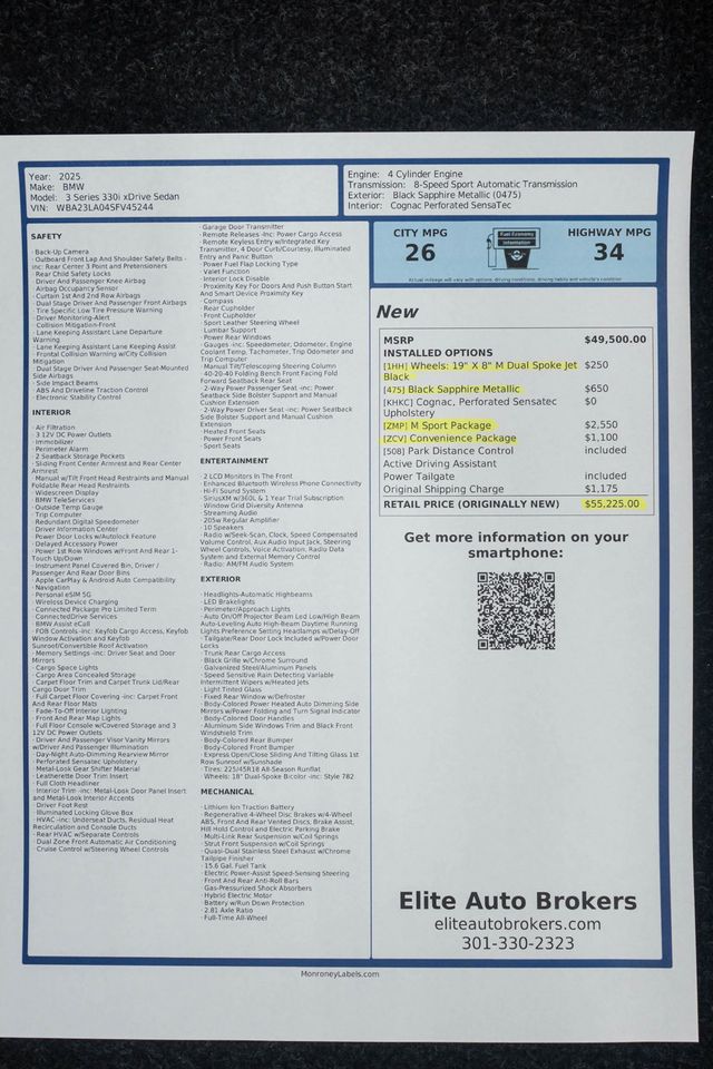 2025 BMW 3 Series 330i xDrive - 22958170 - 48