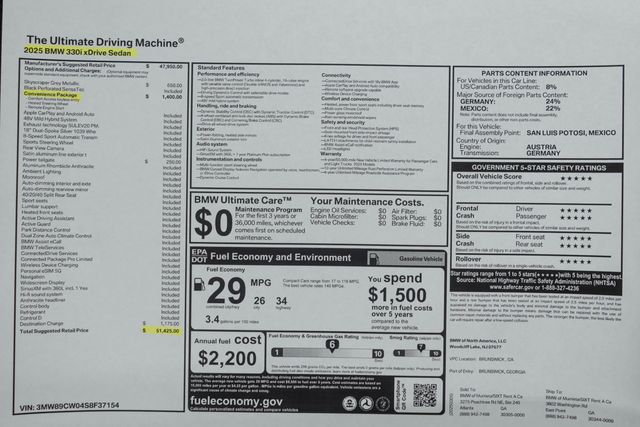 2025 BMW 3 Series 330i xDrive - 22958173 - 47