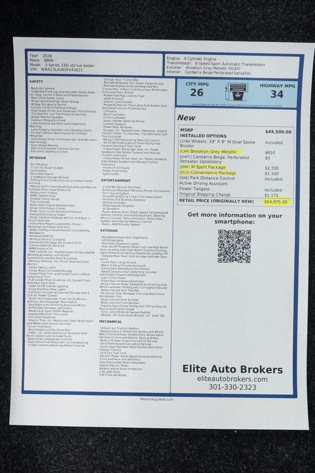 2025 BMW 3 Series 330i xDrive - 22959413 - 51