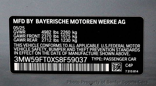 2025 BMW 3 Series M340i - 23074615 - 48