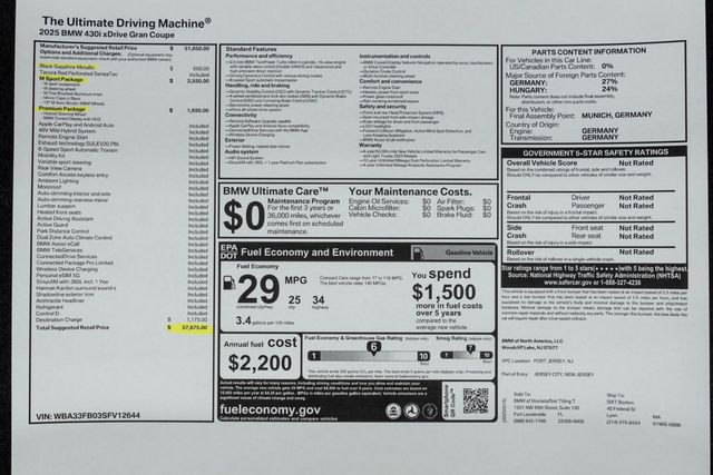 2025 BMW 4 Series 430i xDrive Gran - 22984234 - 51