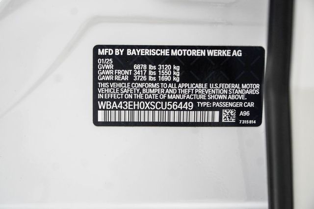 2025 BMW 7 Series 750e xDrive Plug-In Hybrid - 23060697 - 59