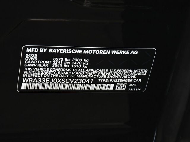 2025 BMW 7 Series 760i xDrive - 22987212 - 21