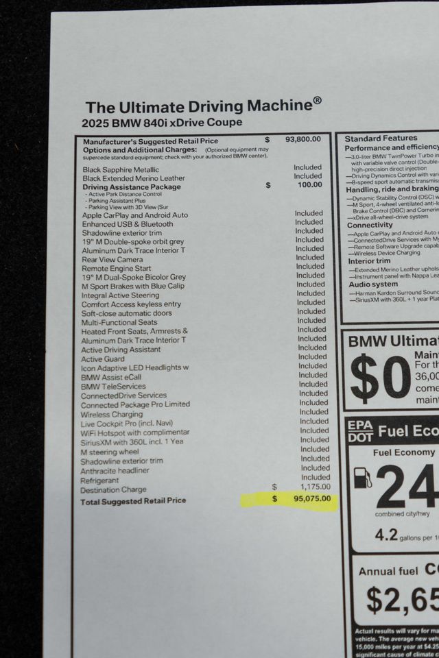 2025 BMW 8 Series 840i xDrive - 22928435 - 53