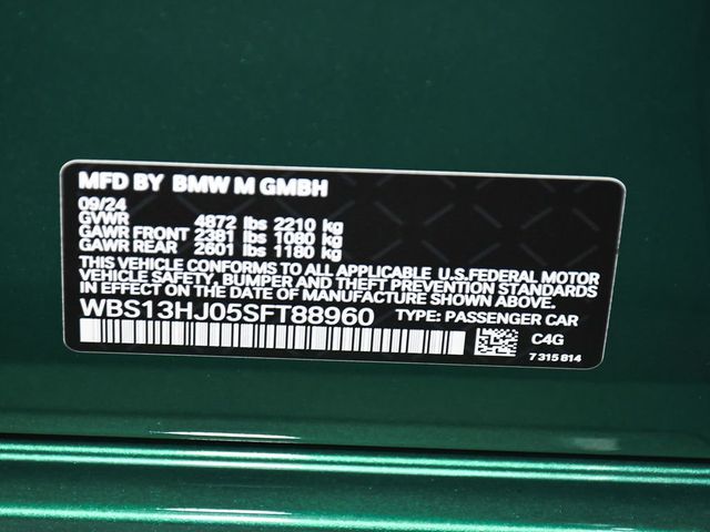 2025 BMW M3 Base - 23042247 - 20