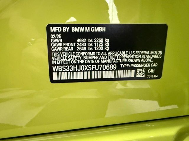 2025 BMW M3 Competition xDrive - 23047432 - 53