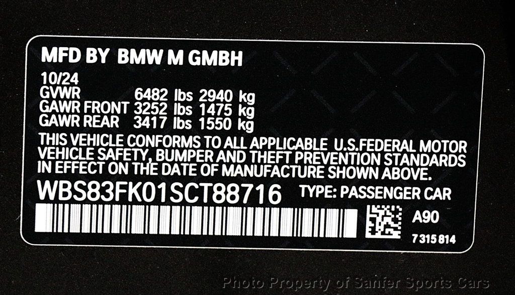 2025 BMW M5  - 23067511 - 54