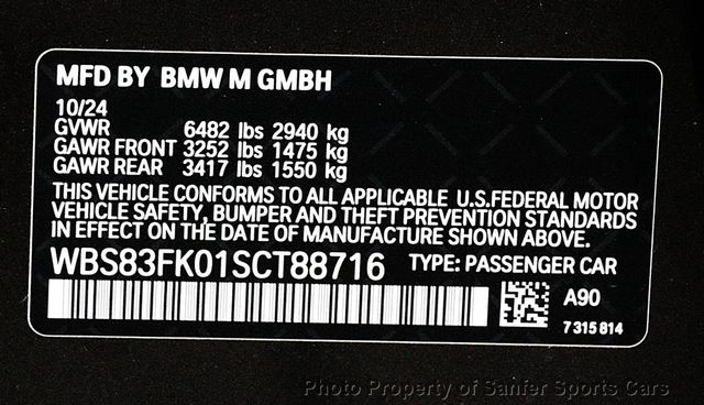 2025 BMW M5  - 23067511 - 54