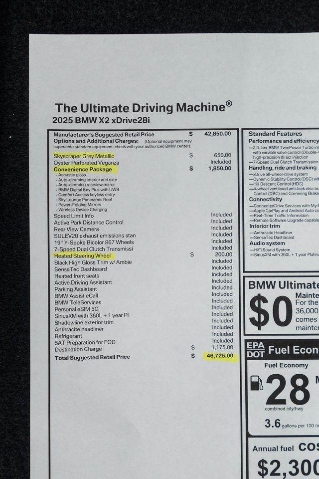 2025 BMW X2 xDrive28i Sports Activity - 22955053 - 45
